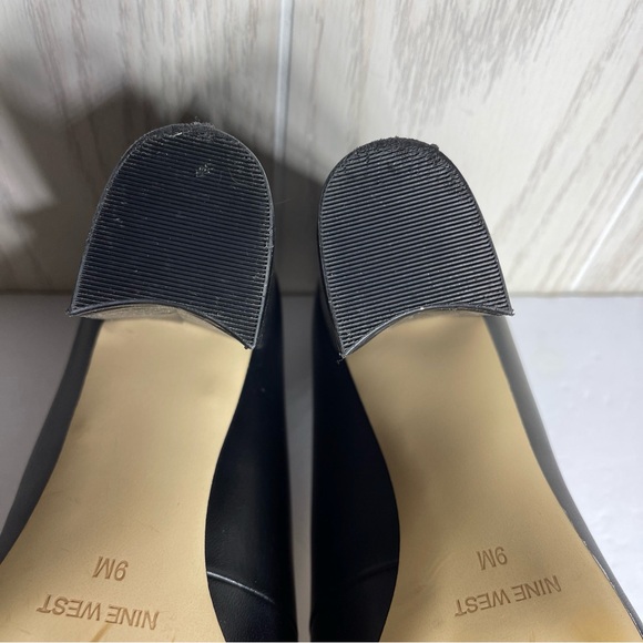 Nine West Size 9M Cara 3 Pointed Toe Dress Block Heels - Excellent Condition - Picture 9 of 16